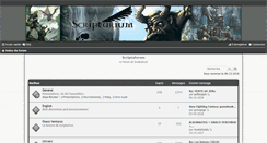 Desktop Screenshot of forum.scriptarium.fr