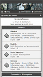 Mobile Screenshot of forum.scriptarium.fr